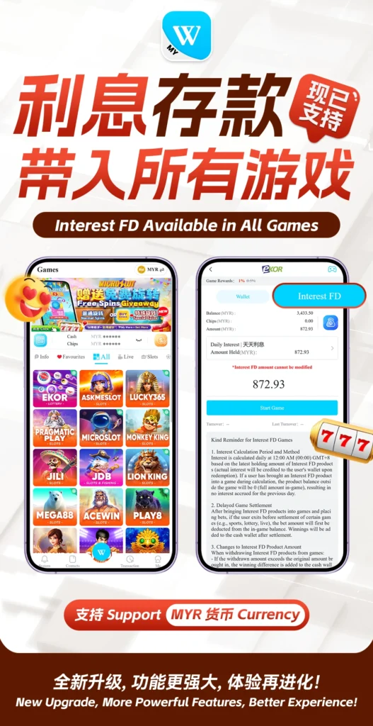WINBOX Online Casino - Interest FD Available To Bring Into All Games To Play